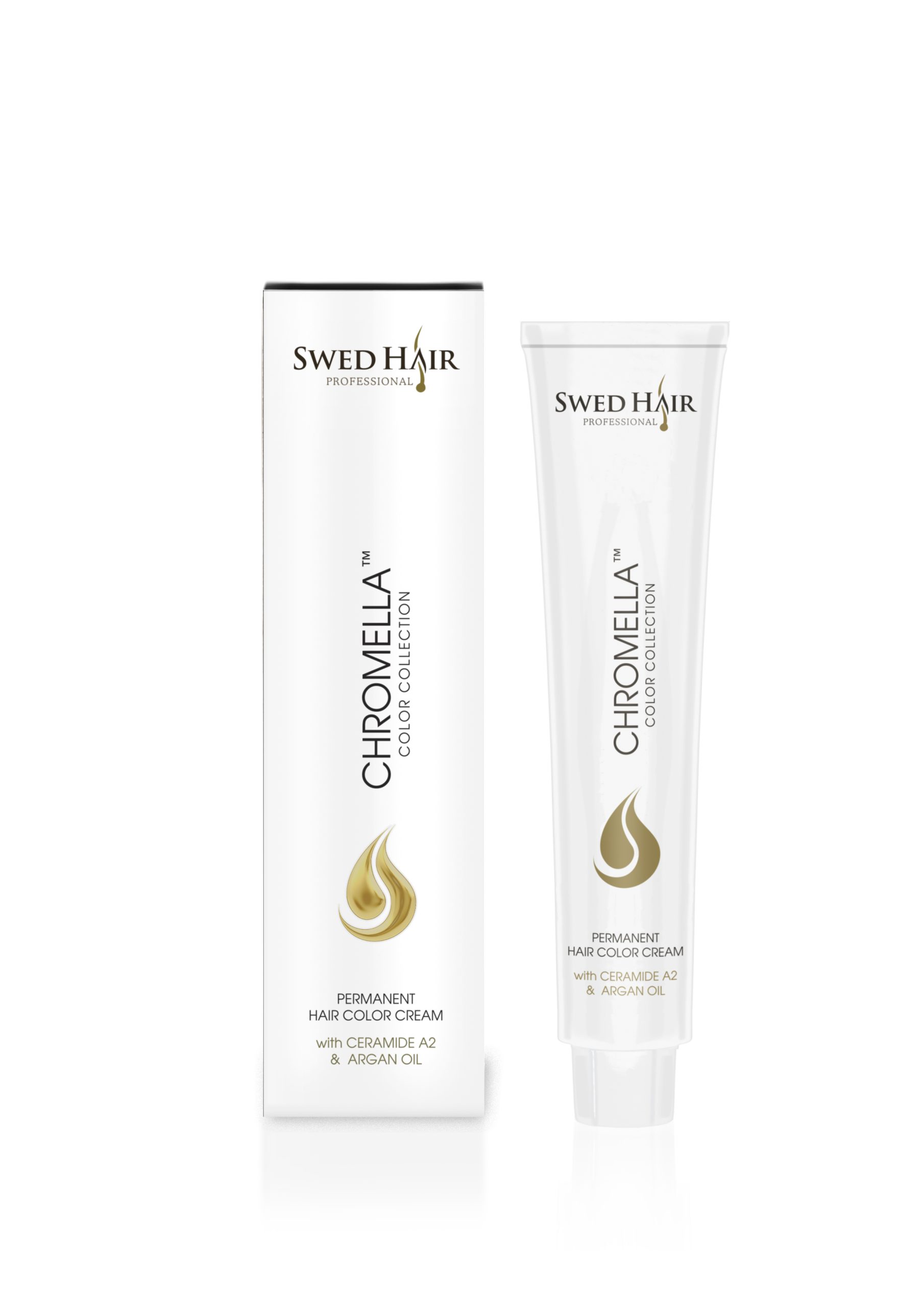 CHROMELLA Hair color by Swed hair 7.111 Matt Blonde 100ml