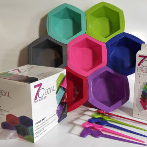TINTING BOWL 7-COLORS KIT