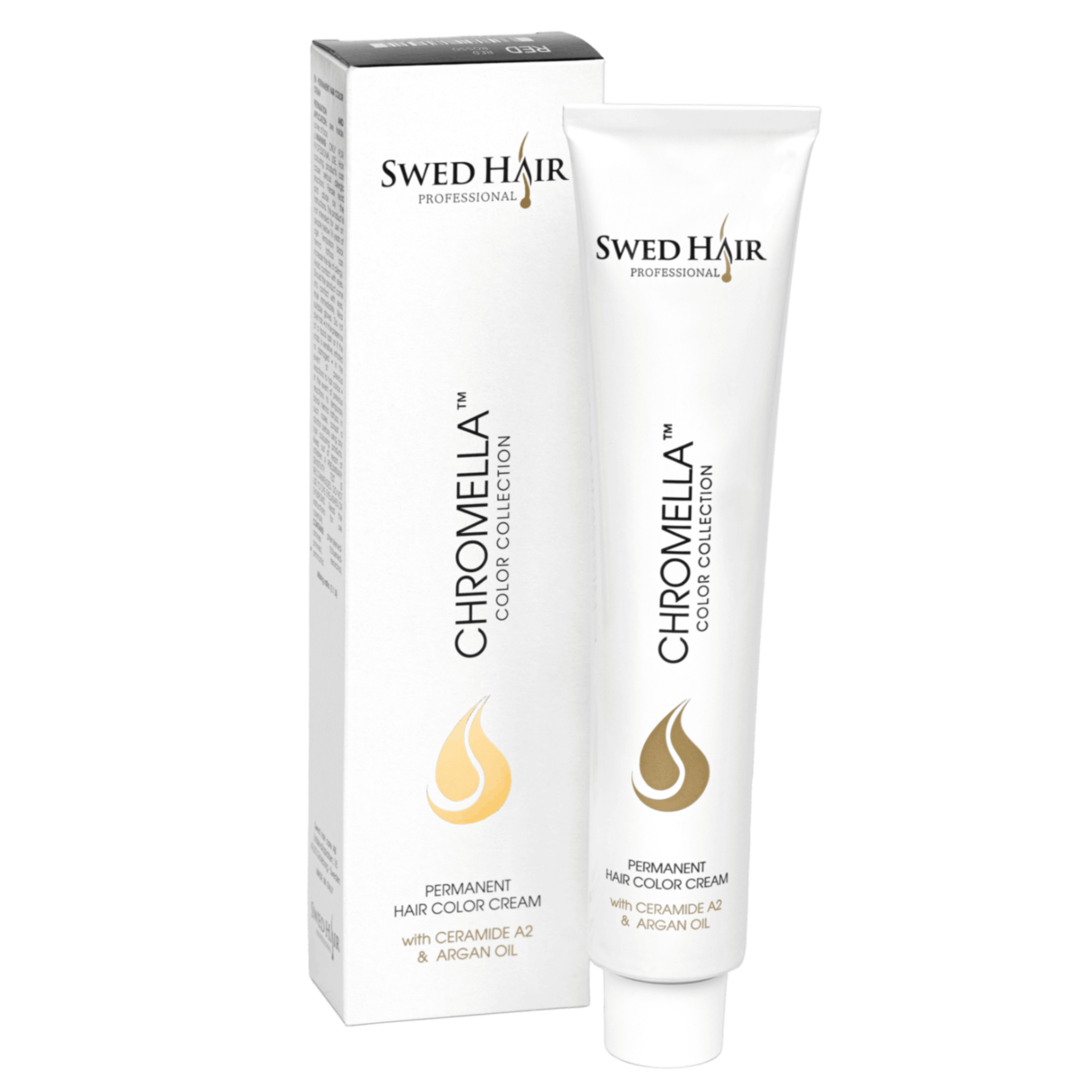 CHROMELLA Hair color by Swed hair 7.111 Matt Blonde 100ml - Image 3