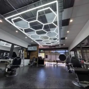 Inredning Hexagon Led Light Workshop/Salong