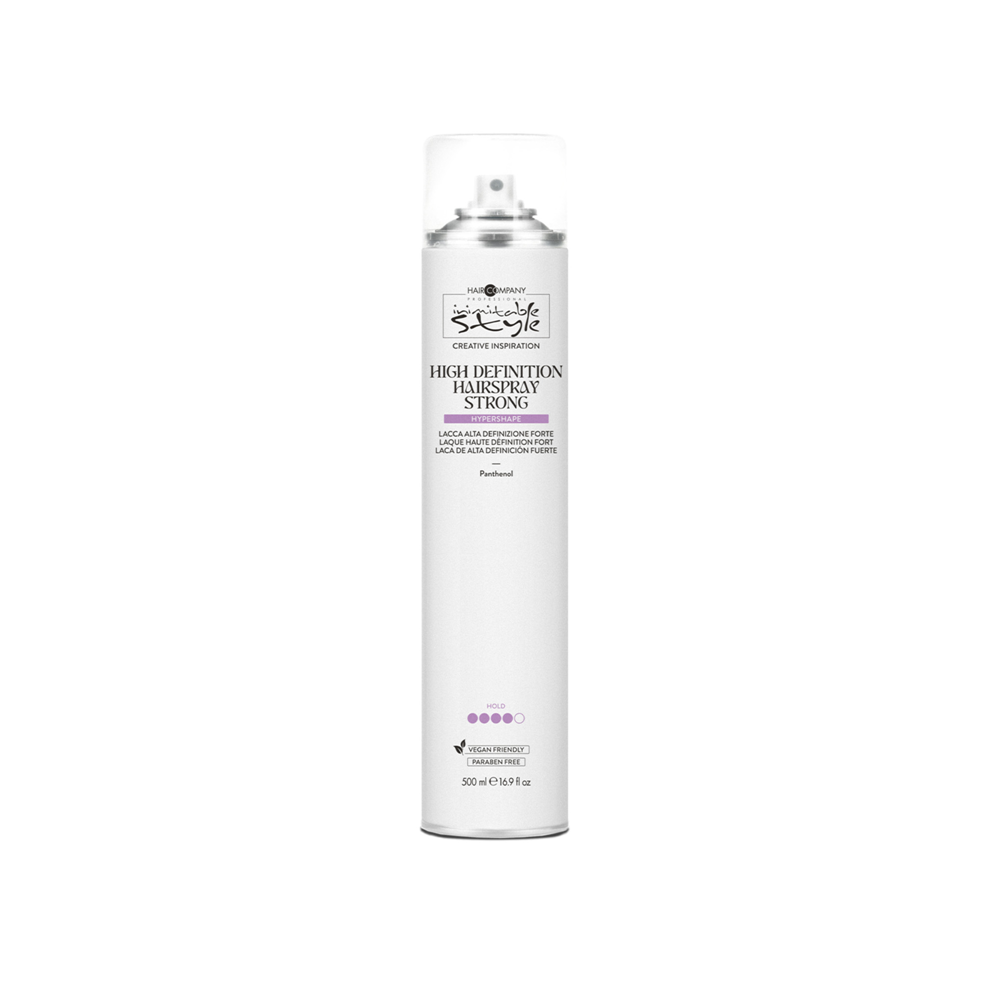 Inimitable Style high definition hairspray strong 500 ml