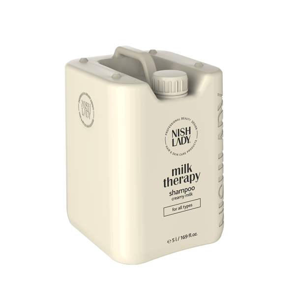NishLady Milk Therapy Shampoo 5000 ml