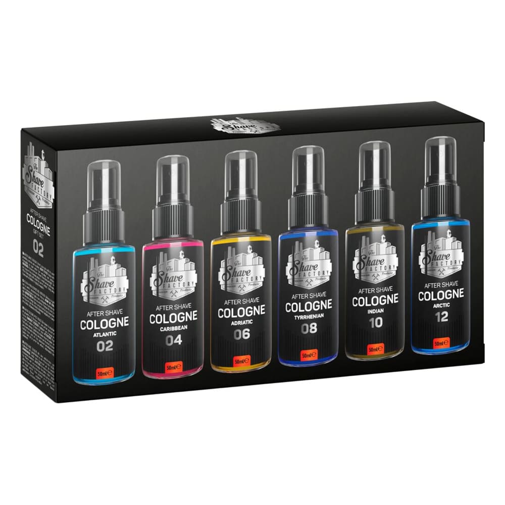 The Shave Factory No. 01 After Shave Cologne Giftset 6 x 50 ml - Image 2